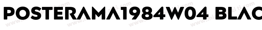 posterama1984w04 black字体转换